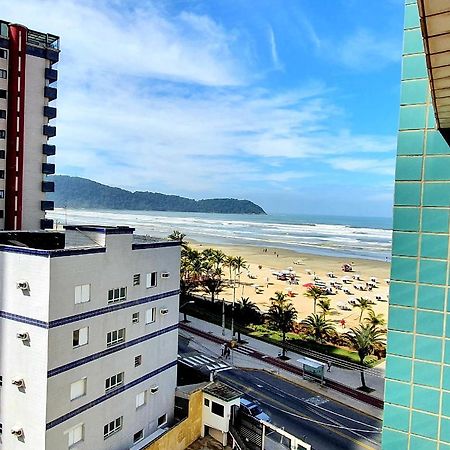 Ferienwohnung Apartamento Kit Praia Grande Na Guilhermina Frente Mar Exterior foto