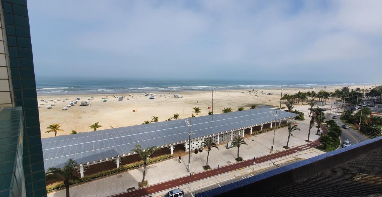 Ferienwohnung Apartamento Kit Praia Grande Na Guilhermina Frente Mar Exterior foto