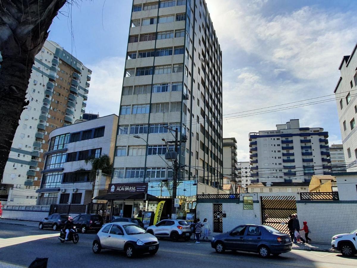 Ferienwohnung Apartamento Kit Praia Grande Na Guilhermina Frente Mar Exterior foto