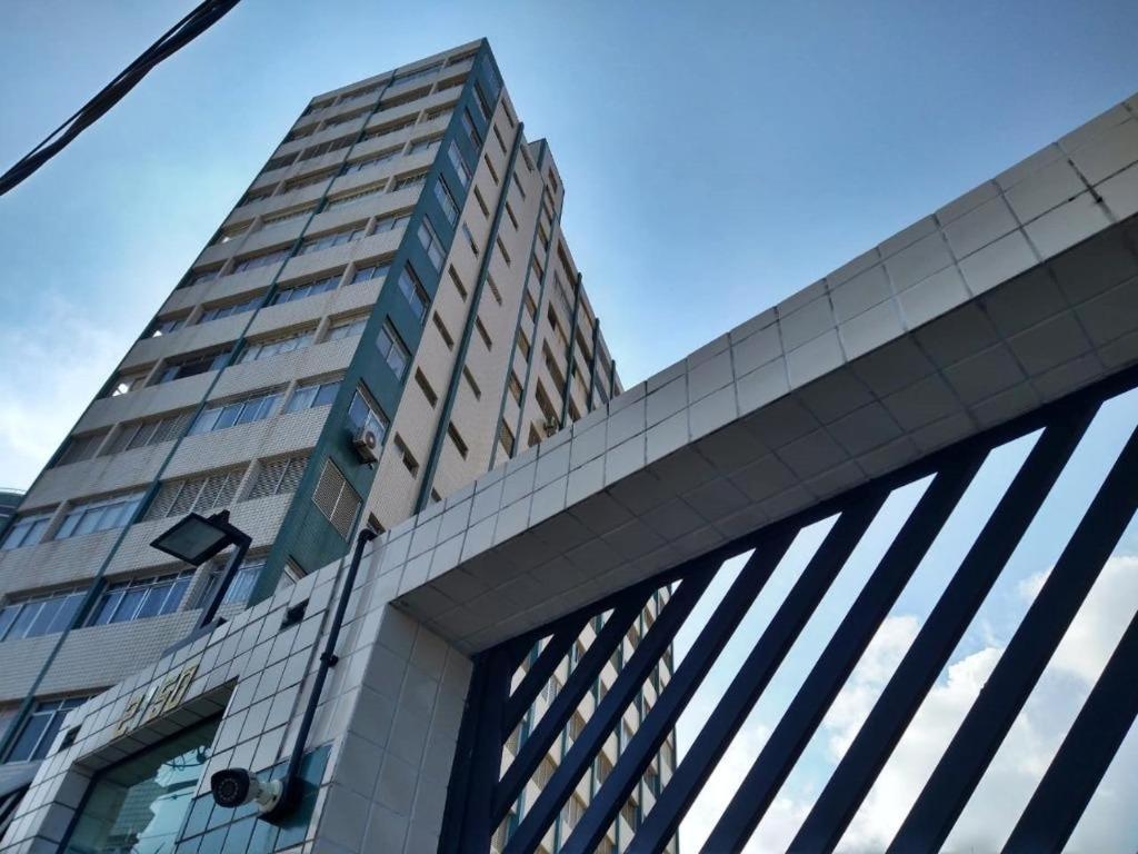 Ferienwohnung Apartamento Kit Praia Grande Na Guilhermina Frente Mar Exterior foto