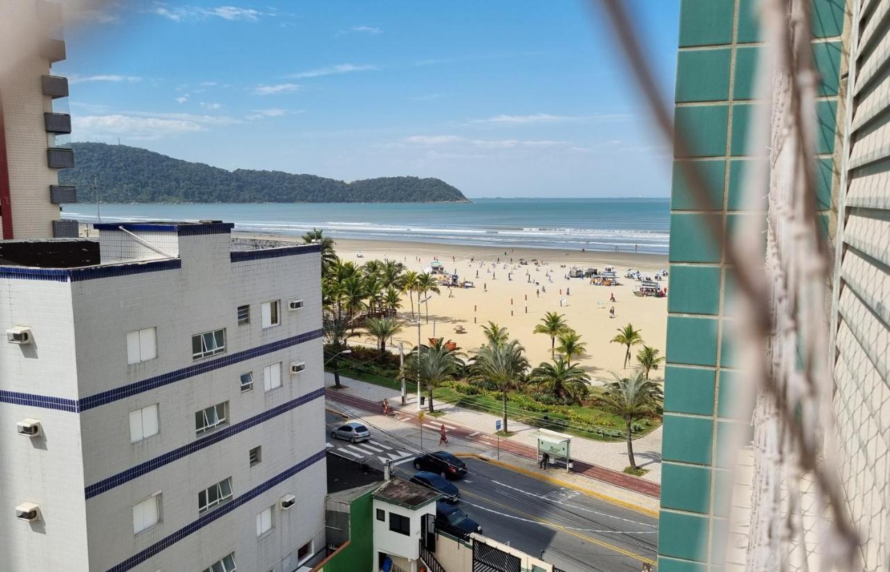 Ferienwohnung Apartamento Kit Praia Grande Na Guilhermina Frente Mar Exterior foto